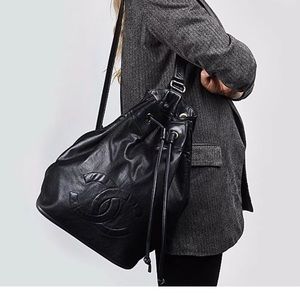 Chanel soft leather “backpack”